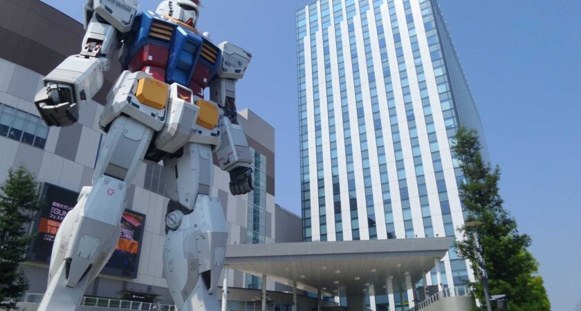 Gundam, japoński robot-gigant pokazał „swoje ruchy”